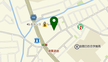 パッケージプラザ かんだ函館山の手店の地図画像