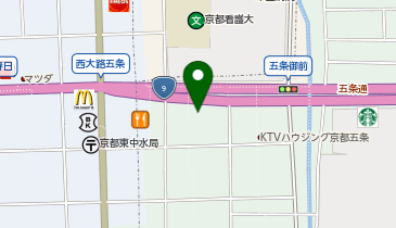 シモジマ 西大路五条店の地図画像