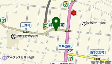 パッケージプラザ キヨナガ藤崎宮前店の地図画像