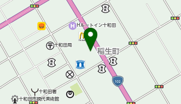 パッケージプラザ 十和田店の地図画像