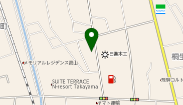 パッケージプラザ パックパックス高山店の地図画像