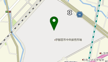 シモジマ 宇都宮市場店の地図画像