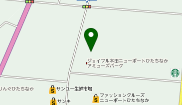 シモジマ ニューポートひたちなか店の地図画像