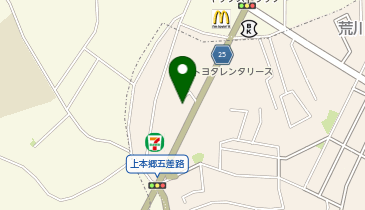 クリーニング専科 荒川沖店の地図画像