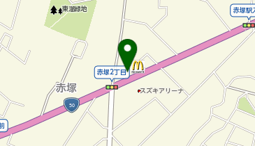 クリーニング専科 赤塚2丁目店の地図画像