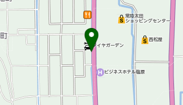 クリーニング専科 常陸太田店の地図画像