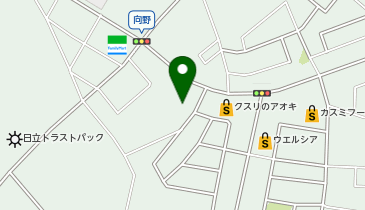 クリーニング専科 馬渡向野店の地図画像