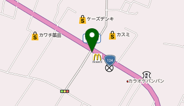 クリーニング専科 波崎店の地図画像