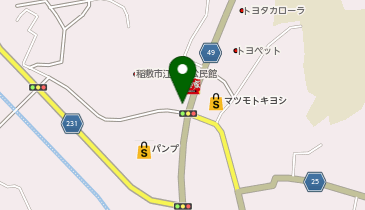 クリーニング専科 江戸崎店の地図画像