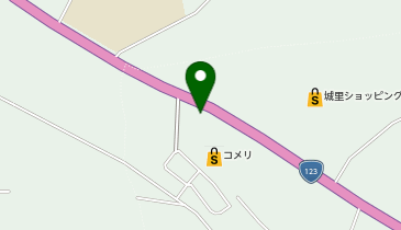 クリーニング専科 城里店の地図画像