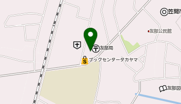 クリーニング専科 友部八雲店の地図画像