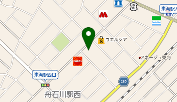 クリーニング専科 東海駅西口店の地図画像