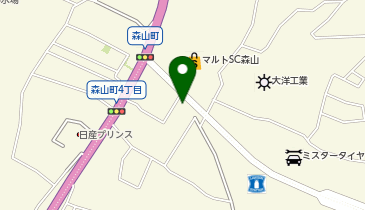 クリーニング専科 大みか店の地図画像