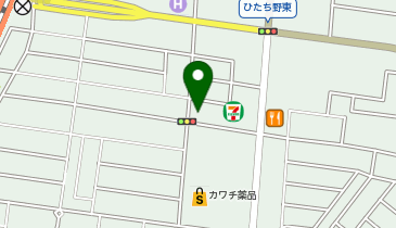 クリーニング専科 ひたち野うしく店の地図画像