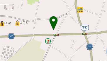 クリーニング専科 上三川店の地図画像