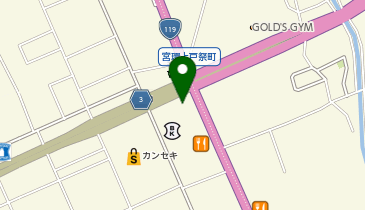 クリーニング専科 上戸祭店の地図画像