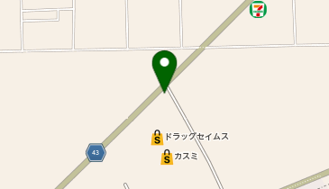 クリーニング専科 ピアシティ八街店の地図画像