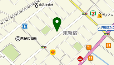 クリーニング専科 東金店の地図画像