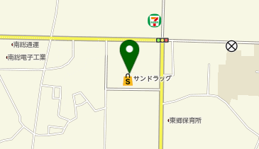クリーニング専科 カスミ茂原東郷店の地図画像