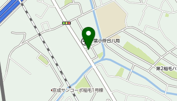 クリーニング専科 小仲台8丁目店の地図画像