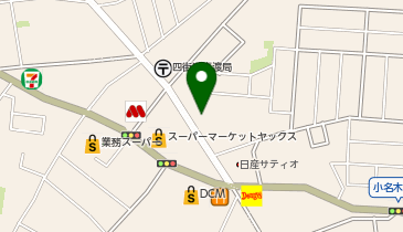 クリーニング専科 鹿渡店の地図画像