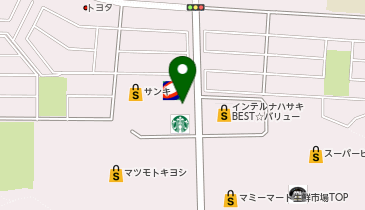 クリーニング専科 ちはら台南店の地図画像