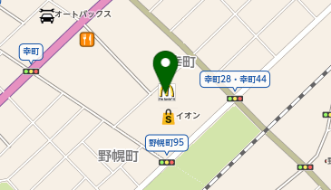 おしゃれ工房 イオン江別店の地図画像