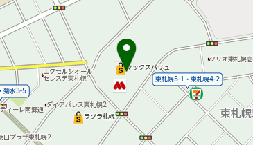 おしゃれ工房 ラソラ札幌店の地図画像