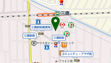 おしゃれ工房 三鷹コラル店の地図画像