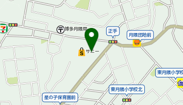 おしゃれ工房 サニー月隈店の地図画像