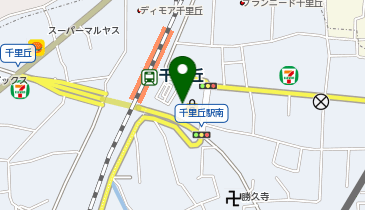 おしゃれ工房 千里丘店の地図画像