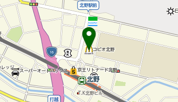 おしゃれ工房 アルプス北野店の地図画像