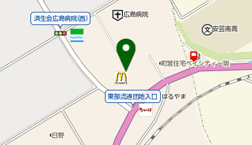 おしゃれ工房 フジグラン安芸店の地図画像