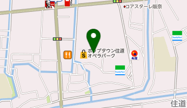おしゃれ工房 ポップタウン住道店の地図画像