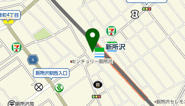 おしゃれ工房 西友新所沢店の地図画像