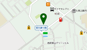 おしゃれ工房  ヨークマート入間店の地図画像