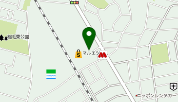 おしゃれ工房 お直し工房マルエツ稲毛の地図画像