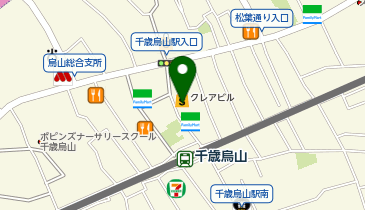 おしゃれ工房 千歳烏山クレアビル店の地図画像