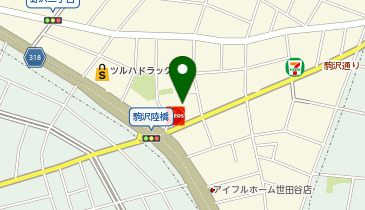 おしゃれ工房 駒沢通り野沢店の地図画像