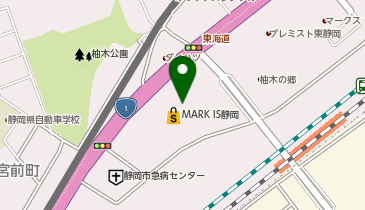 おしゃれ工房 マークイズ静岡店の地図画像