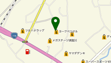 おしゃれ工房 ヨークベニマル須賀川南店の地図画像