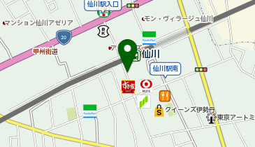 おしゃれ工房 仙川店の地図画像
