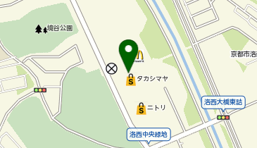 おしゃれ工房 洛西タカシマヤ店の地図画像