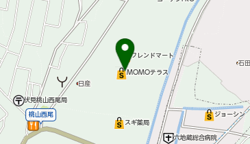 おしゃれ工房 MOMOテラス店の地図画像
