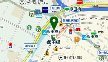 おしゃれ工房 飯田橋ラムラの地図画像