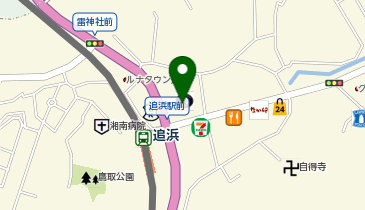 おしゃれ工房 サンビーチ追浜店の地図画像