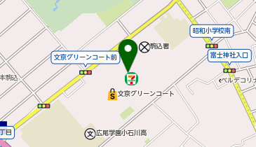 おしゃれ工房 文京グリーンコート店の地図画像