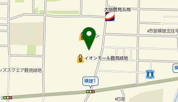 おしゃれ工房 イオンモール鶴見緑地店の地図画像