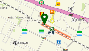 おしゃれ工房 シャポー市川店の地図画像