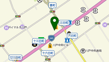 おしゃれ工房 さくら野八戸店の地図画像